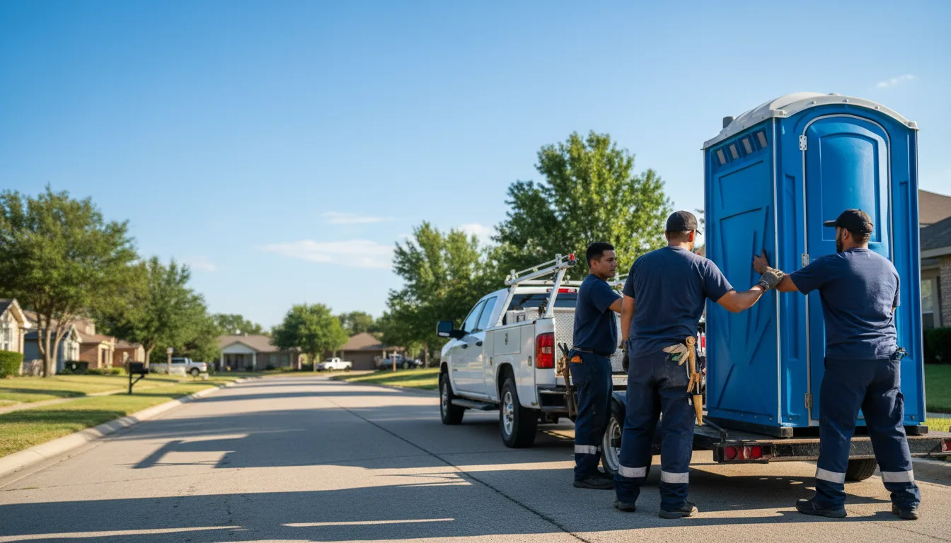 Portable Toilet Rental in Newark, MO near me